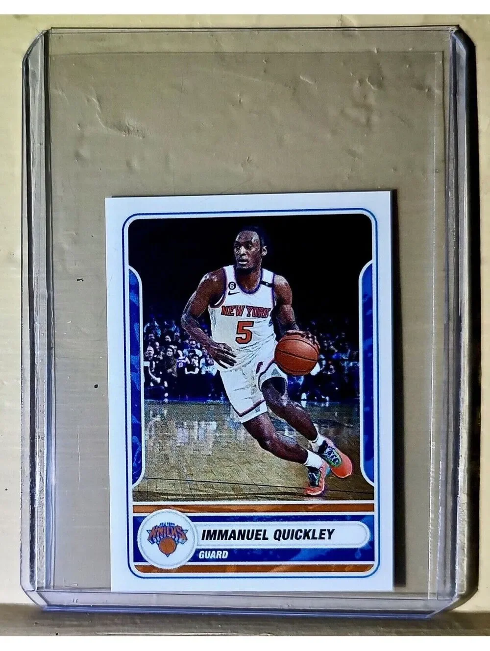 2023-24 Immanuel Quickley Panini NBA Basketball #237 Sticker New York Knicks
